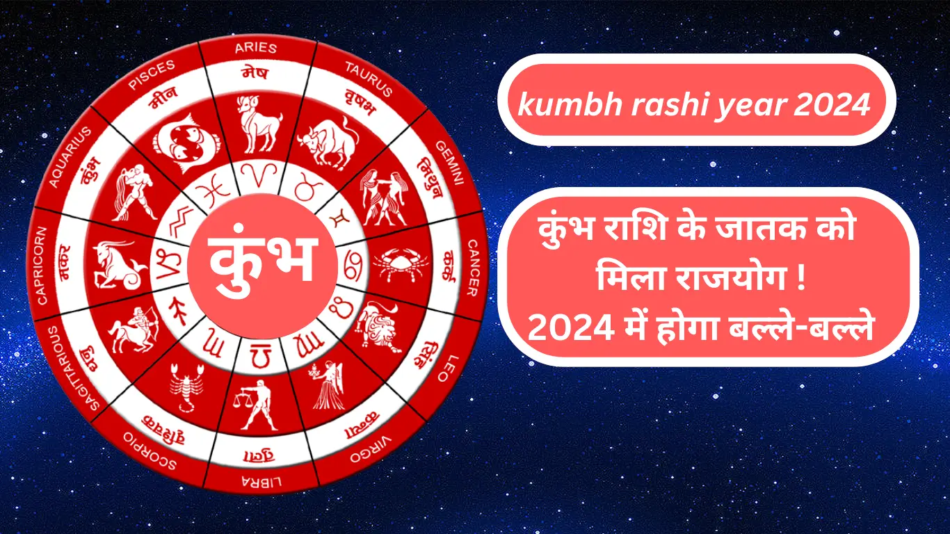 kumbh rashi year 2024 कुंभ राशि के जातक को मिला राजयोग